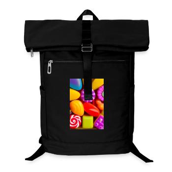 Bonbons - Laptop-Rucksack  - Schwarz - Vorne