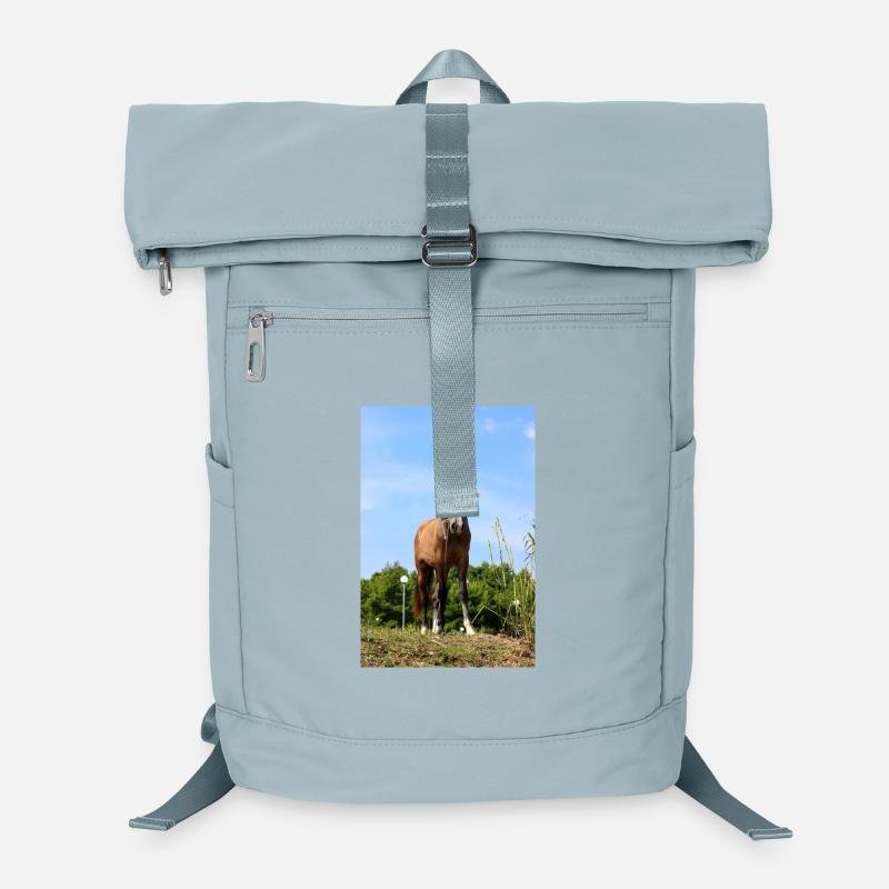 Pferd Pferdeposter Laptop-Rucksack 