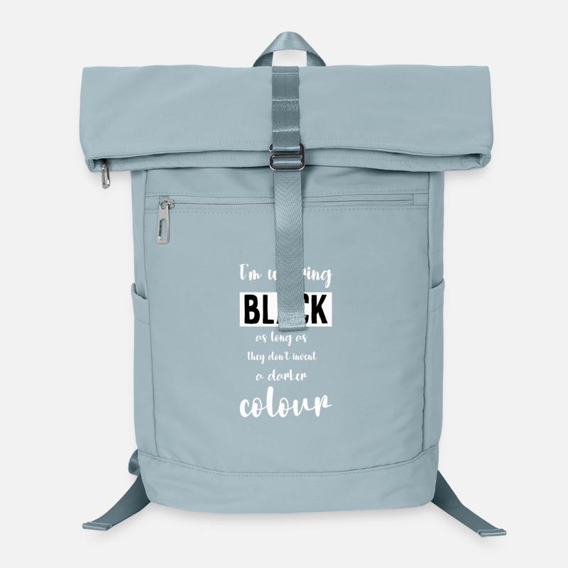 Je porte du noir Sac à dos ordinateur