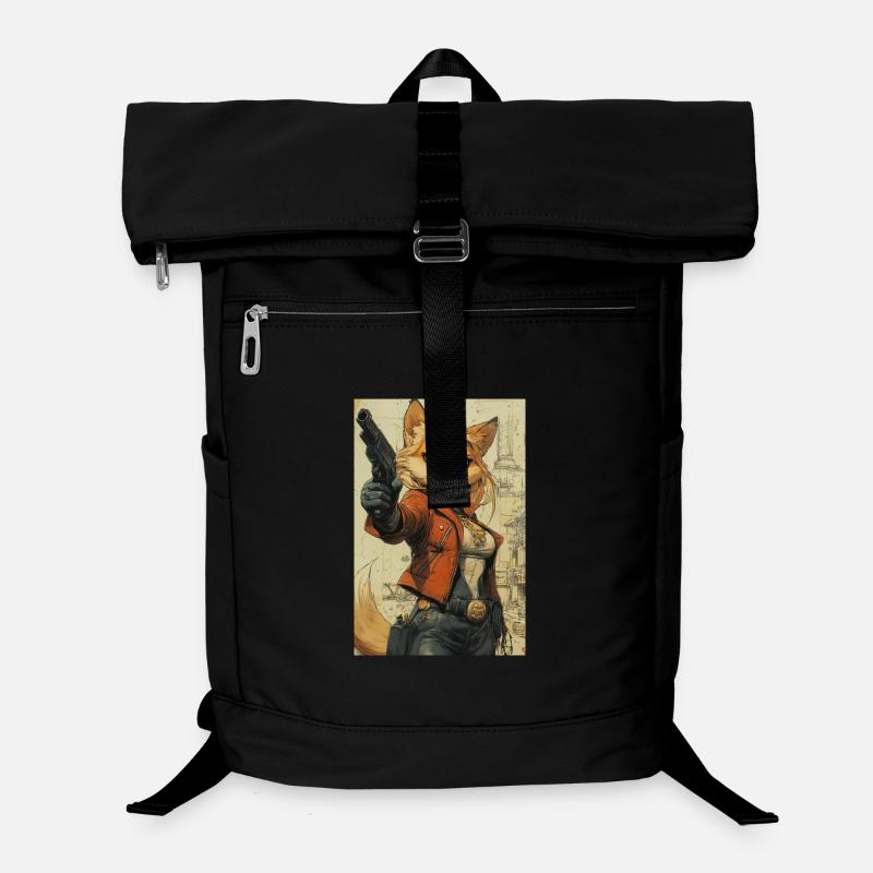 Fox Heroine Western Look Laptop Backpack