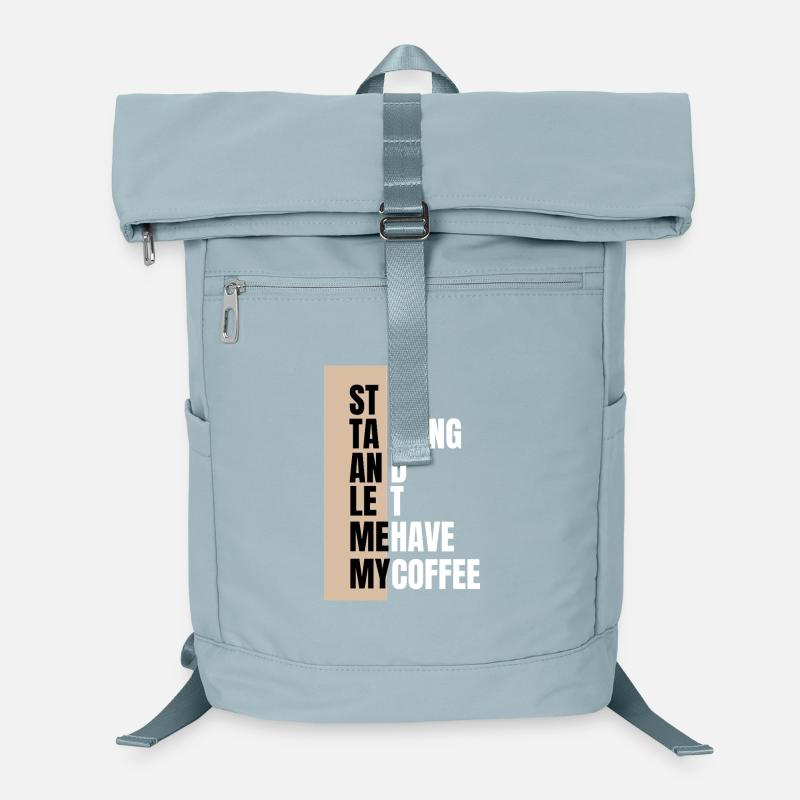 Stop talking – need coffee first Laptop Backpack