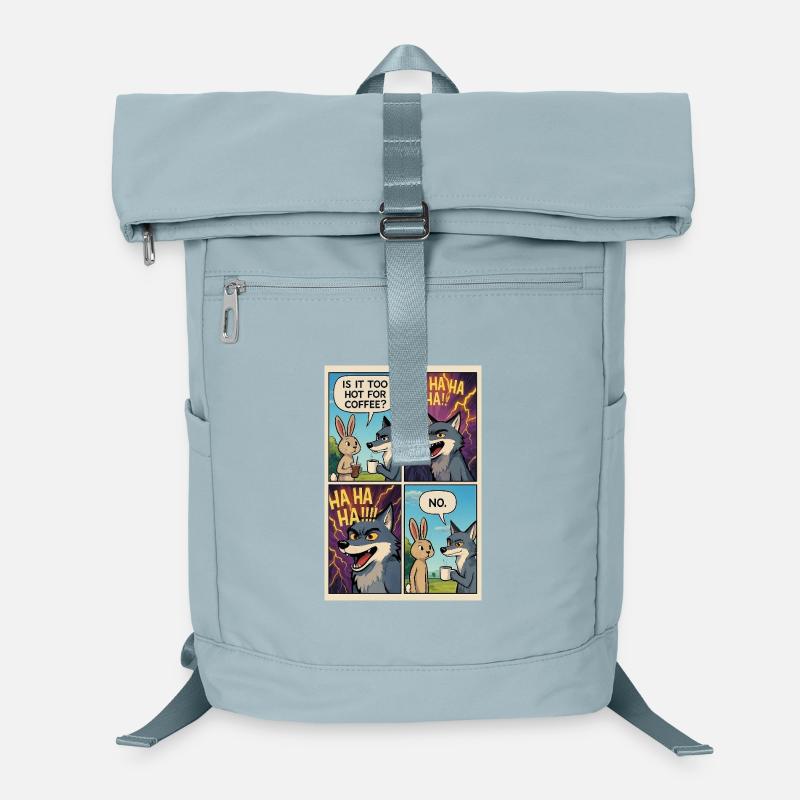 Too Hot Coffee Witz-Comic – lustiges Geschenk Laptop-Rucksack 