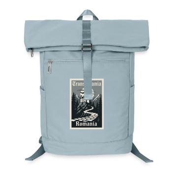Transylvania Retro Poster Vintage Souvenir - Laptop Backpack - ice blue - Front
