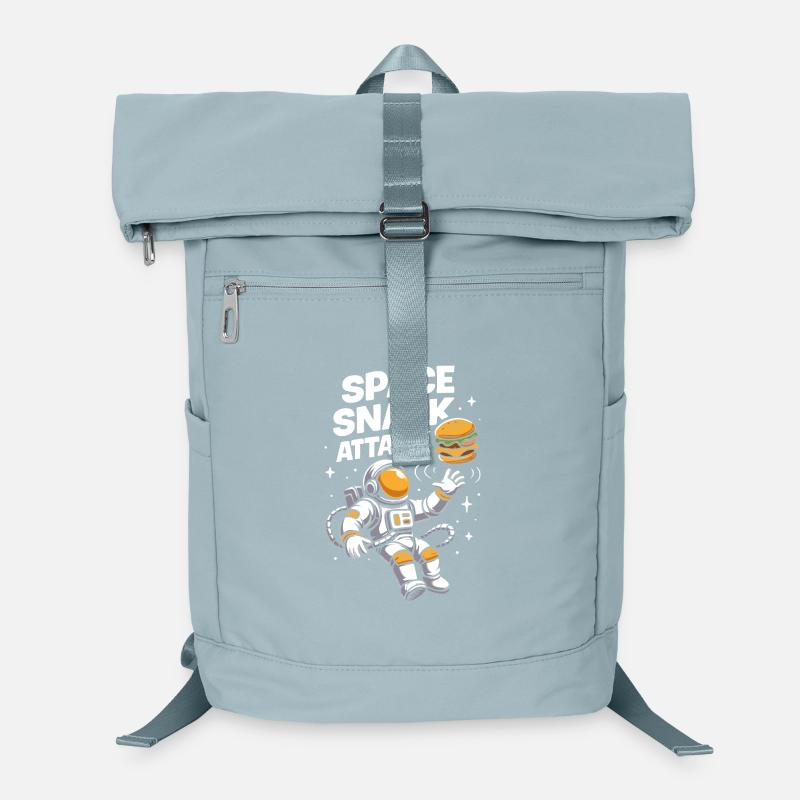 Astronaut Burger Space Design Laptop Backpack