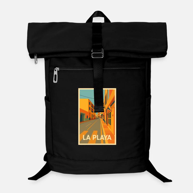 Playa de La Calera Laptop-Rucksack 