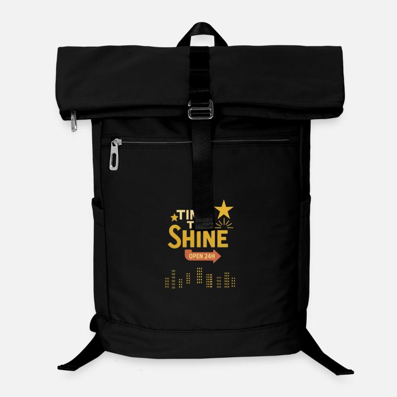Time to Shine, Dreamcore retro-futuristic vibe. Laptop Backpack