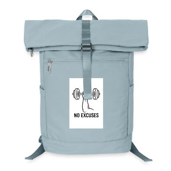 No excuse GYM - Laptop Backpack - ice blue - Front