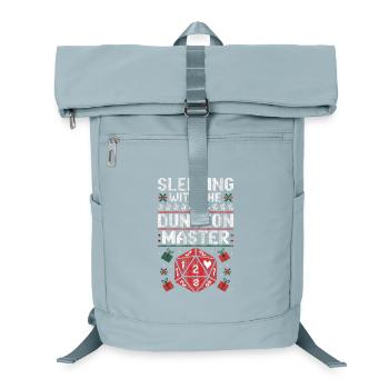 Sleeping with the DM - Funny D'n'D - Laptop Backpack - ice blue - Front
