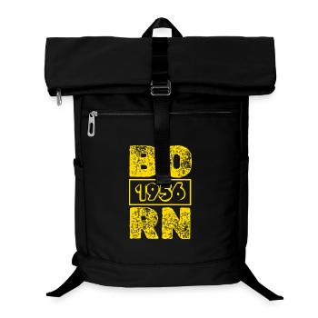 Born in 1956 - Laptop Backpack - black - Front