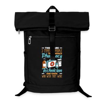 Apotheker Pharmazeutisch-technischer - Laptop-Rucksack  - Schwarz - Vorne