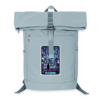 Neo-Dragon Chronicles - Laptop Backpack - ice blue - Front