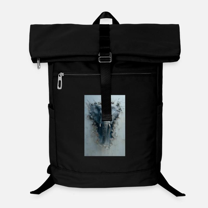 Elefantendurchbruch Laptop-Rucksack 