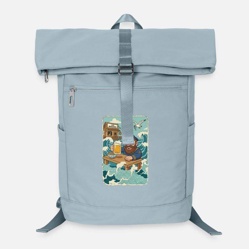 Letzte Nordsee Kneipe Laptop-Rucksack 