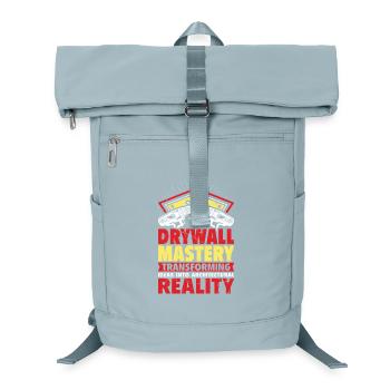 Drywall Drywall Builder Drywall Fitter - Laptop Backpack - ice blue - Front