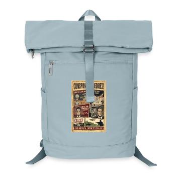 Affiche de théories du complot - Sac à dos ordinateur - bleu glacier - Devant