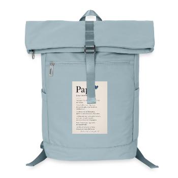 Danke Papa - Laptop-Rucksack  - Eisblau - Vorne