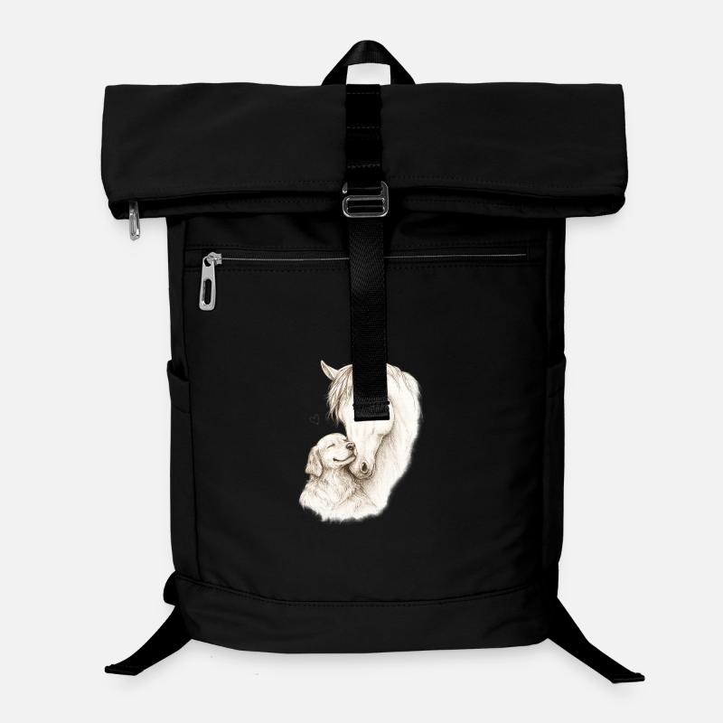 Gentle Souls - Laptop-Rucksack  - Schwarz