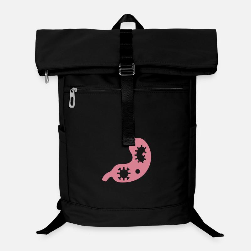 Magen Darm Grippe gastrointestinal infection Laptop-Rucksack 