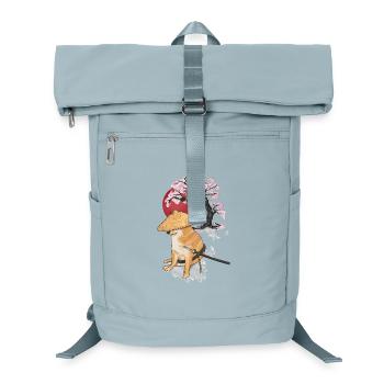 cheems samurai - Laptop Backpack - ice blue - Front