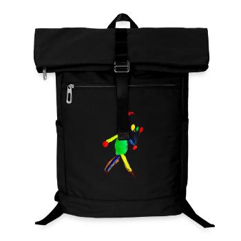 Jumping jack - Laptop Backpack - black - Front