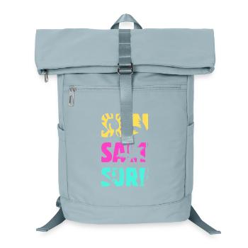 Été de surf salé au soleil - Sac à dos ordinateur - bleu glacier - Devant