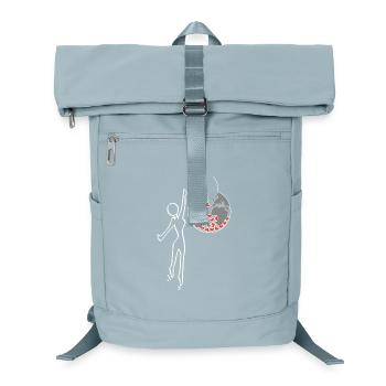 Donnez de l’amour - Sac à dos ordinateur - bleu glacier - Devant