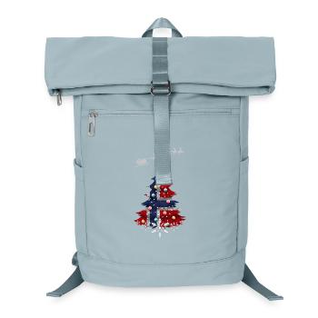 Christmas tree with Norway flag - Laptop Backpack - ice blue - Front