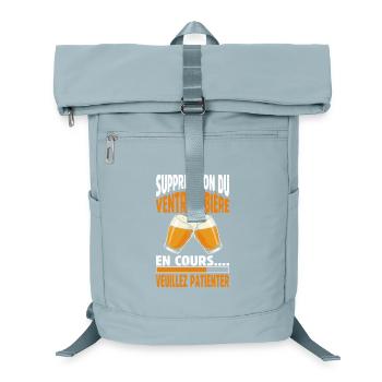 Suppression Du Ventre À Bière En Cours Humour - Sac à dos ordinateur - bleu glacier - Devant