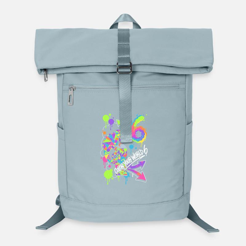 Color Your World 6 Chamäleon Laptop-Rucksack 