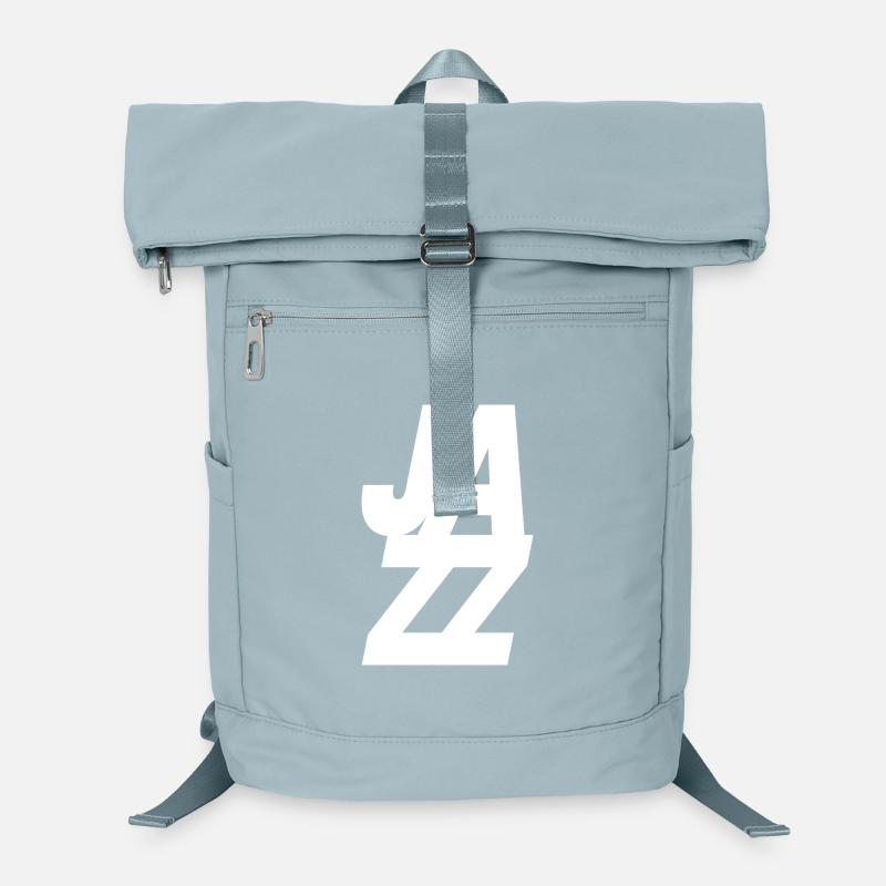Bold Jazz Music logo design Laptop Backpack