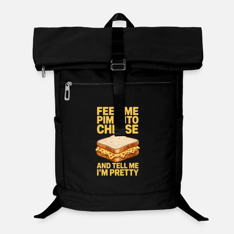 Sandwich au fromage piment piment Fromage Fromage Cadeaux Sac à dos ordinateur