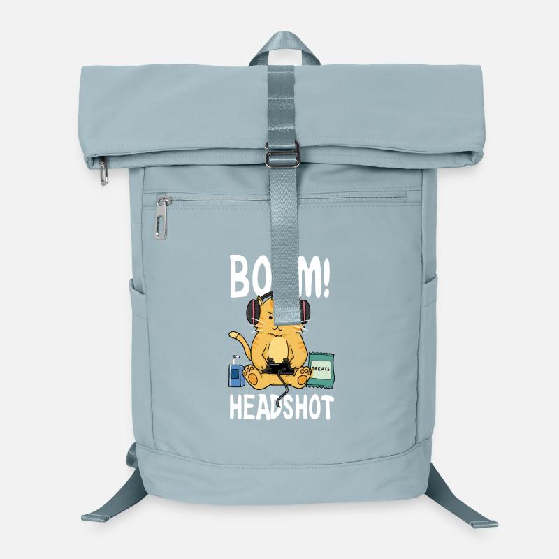 Boom Kopfschuss / Boom Kopfschuss / Cat / Gaming Laptop-Rucksack 