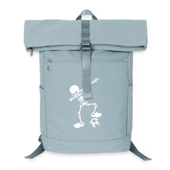 Dab dabbing skeleton Netherlands orange European Football World Cup - Laptop Backpack - ice blue - Front