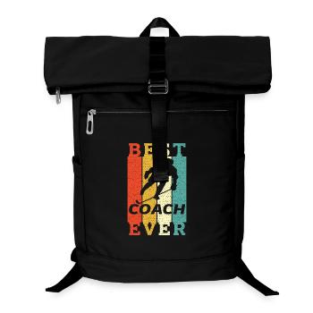 Hockey Meilleur Entraîneur - Sac à dos ordinateur - noir - Devant