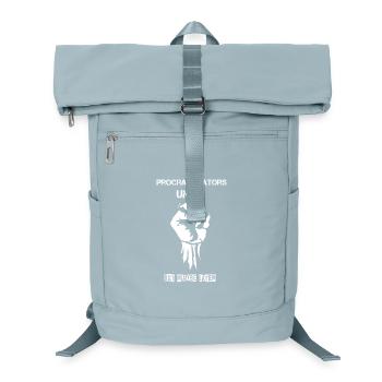 Procrastinators Unite - Laptop Backpack - ice blue - Front