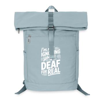 I’m Not Ignoring You I’m Deaf For Real - Laptop Backpack - ice blue - Front