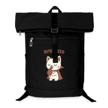Bite Sized Kitty Popsicle - Laptop Backpack - black - Front