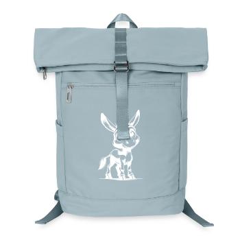 Süsse kleine Baby Esel Bleistift Zeichnung - Laptop-Rucksack  - Eisblau - Vorne