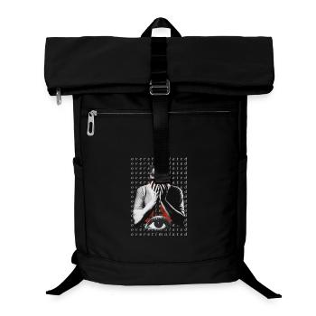 Überstimuliert - Laptop-Rucksack  - Schwarz - Vorne
