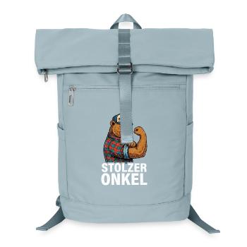 Proud Uncle Bear - Laptop Backpack - ice blue - Front