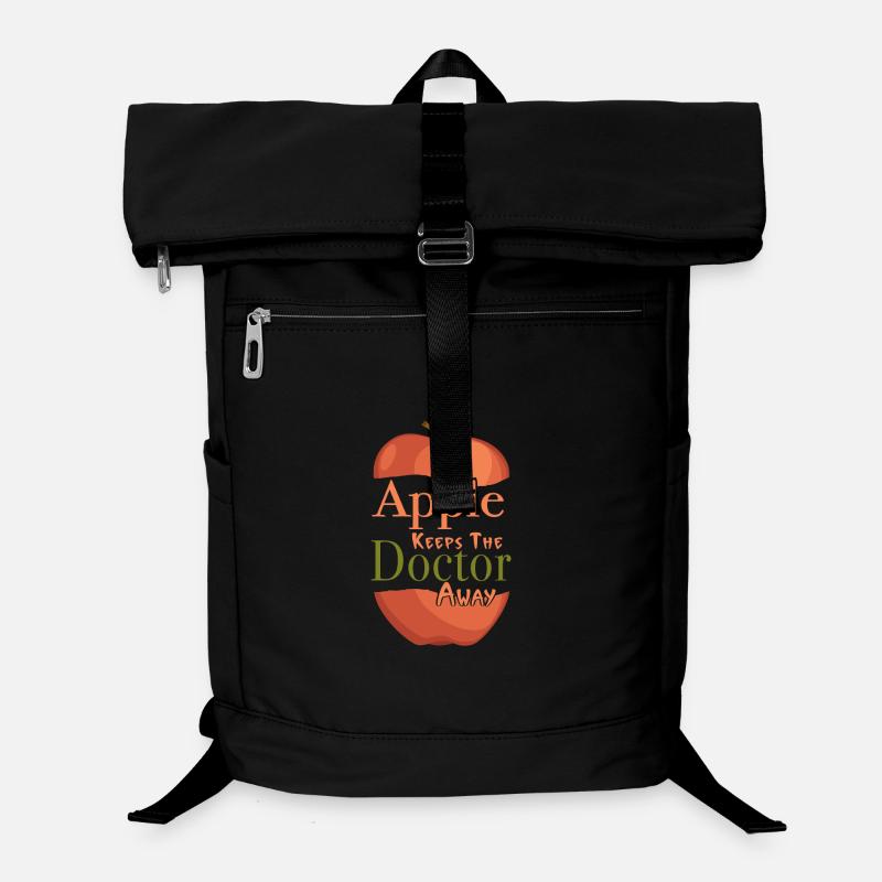 An apple a day keeps the doctor away Laptop-Rucksack 