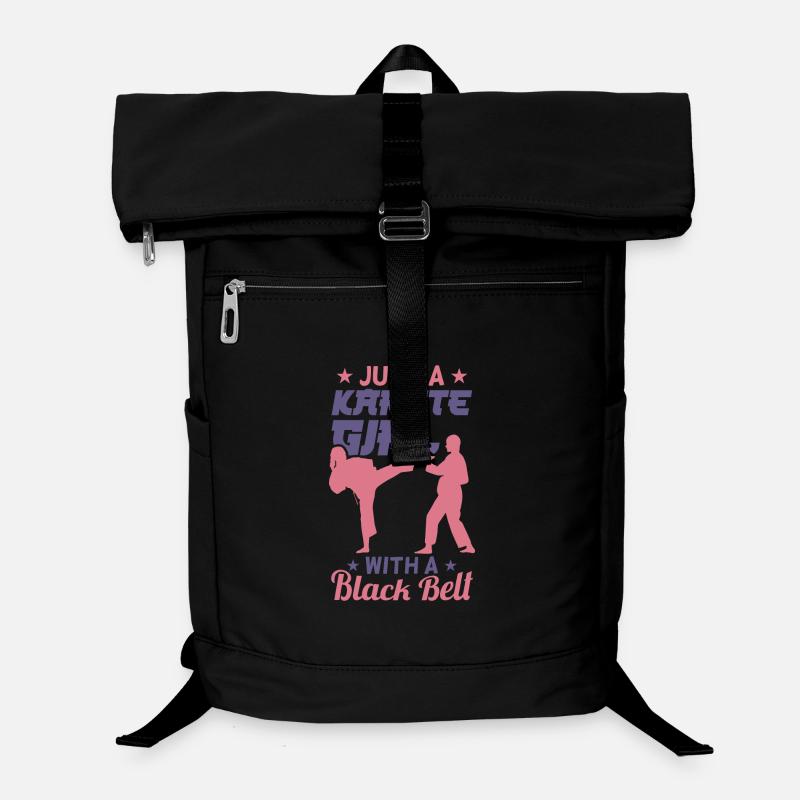 Fille de karaté Sac à dos ordinateur