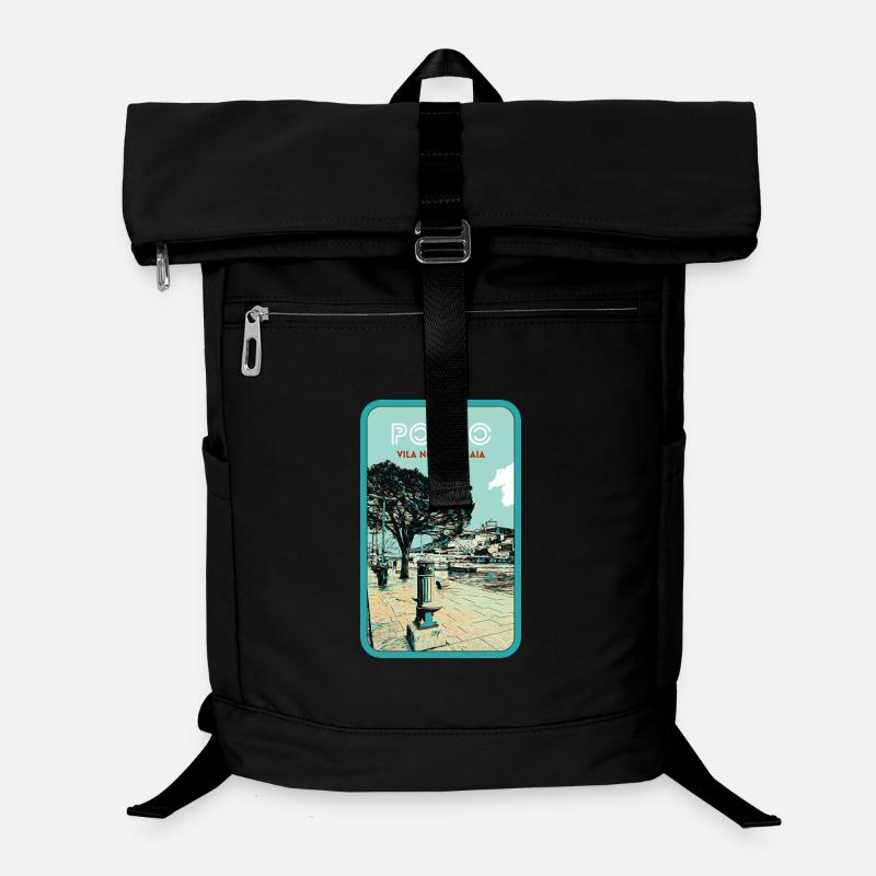 Vila Nova de Gaia: Blick auf Porto Laptop-Rucksack 