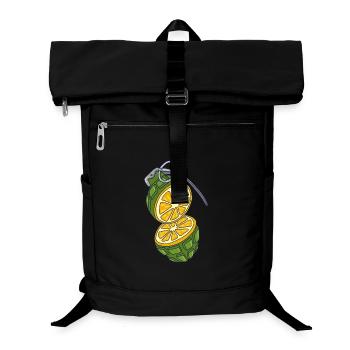 Tarnung einer Orange - Laptop-Rucksack  - Schwarz - Vorne