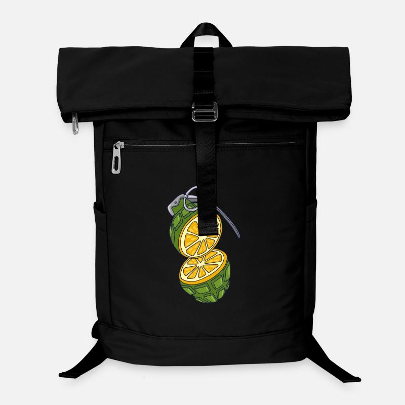 Tarnung einer Orange Laptop-Rucksack 