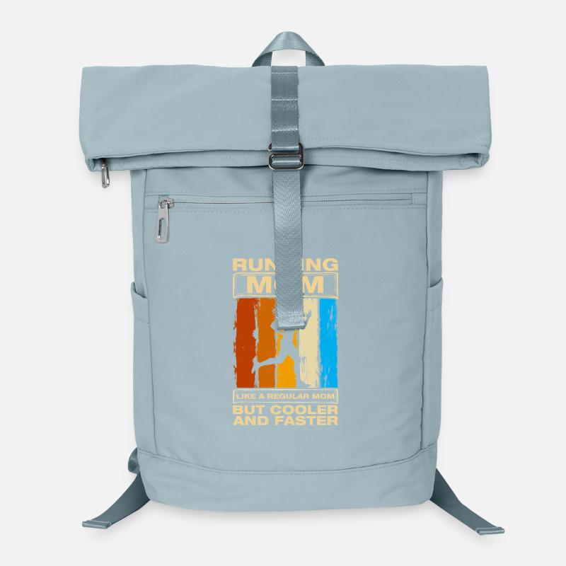 Running Mom Funny Running Jogging Runner Laptop Backpack