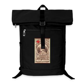 Haile Selassie I Jah Rastafari Rasta Reggae Roots  - Laptop-Rucksack  - Schwarz - Vorne