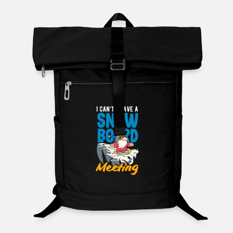 Snowboarden Snowboardtreffen Sessellift Laptop-Rucksack 