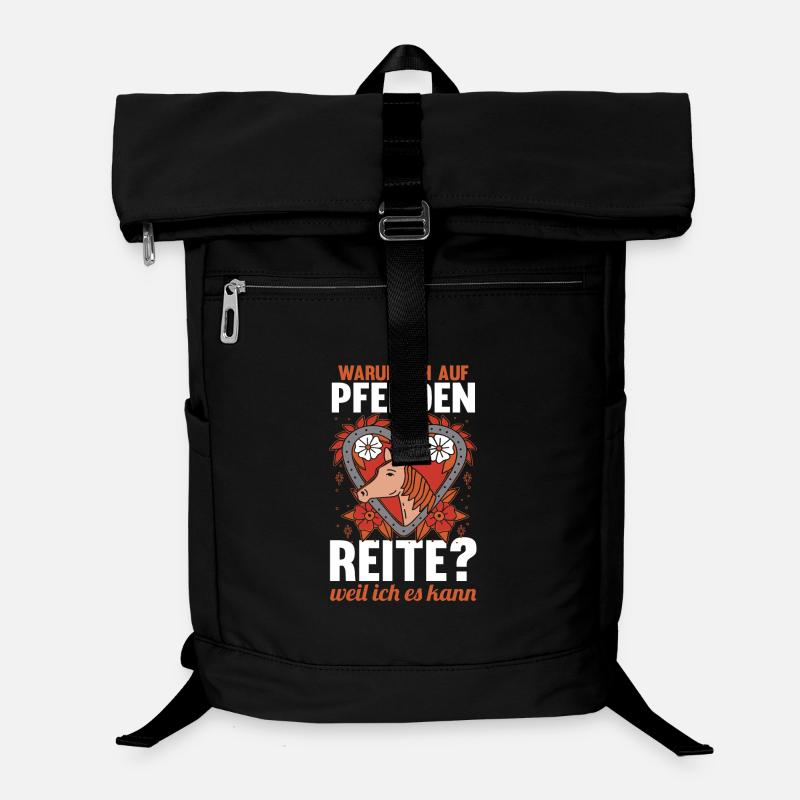 Reiten Pferdeliebhaber Reiterhof Pferde Laptop-Rucksack 