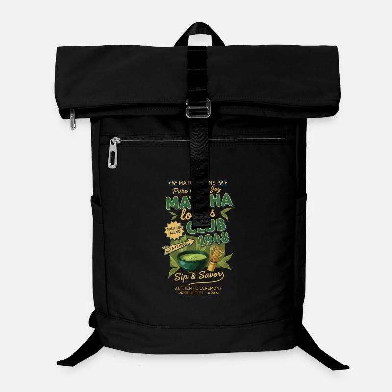 Club des amateurs de matcha 1948 Thé vert Matcha Latte Fun Sac à dos ordinateur